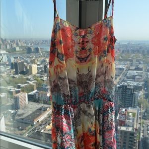 Beautiful colorful print dress